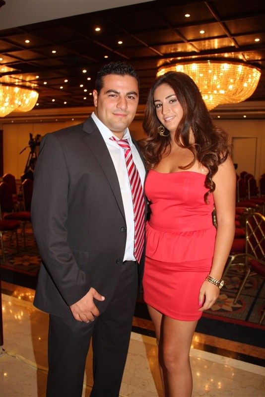 Press conference of Mr Arab world 2012